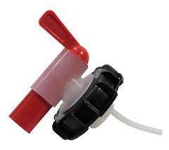 Plastic Tap Dispenser Screw Cap with Tap for 15, 20, 25 Litre Drum Bottle Liquid