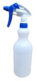Durable Plastic Spray Bottles 1 litre with Mini Canyon Spray Triggers Blue
