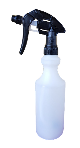 Durable Plastic Spray Bottles 500ml 1lt with Spray Triggers Chemica —  Jamon Cleaning Supplies