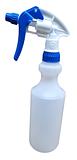 Durable Plastic Spray Bottles 500ml with Mini Canyon Spray Triggers Blue