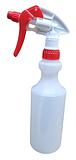 Durable Plastic Spray Bottles 500ml with Mini Canyon Spray Triggers Red