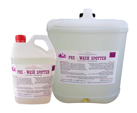 Pre Wash Spotter Laundry Stain Remover For Most Clothes &amp; Fabrics Liquid