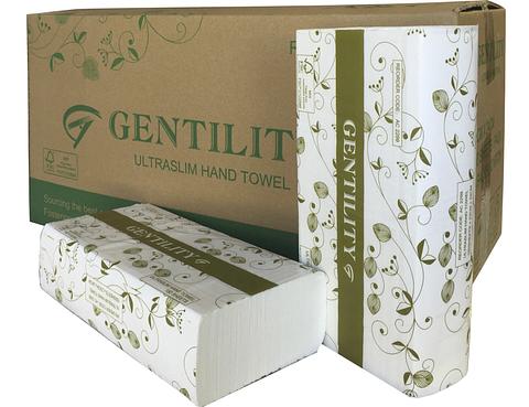 A&amp;C Gentility Ultraslim Paper Towel Hand Towel 1 Ply 150 Sheets 16 Packs per Carton AC-2299
