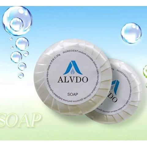 Alvdo Pleat Soap Individually Wrapped 20gm per bar 400 bars per Carton