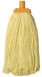 NAB Clean Mop Heads Premium Quality Cotton 400 grams Refill Colour Coded Yellow