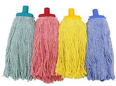 NAB Clean Mop Heads Premium Quality Cotton 400 grams Refill Colour Coded
