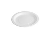 Genfac disposable Re-Usable Recyclable Plastic Plates &amp; Bowls White Many Sizes Dinner Plate 216mm