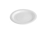 Genfac disposable Re-Usable Recyclable Plastic Plates &amp; Bowls White Many Sizes Dinner Plate 230mm