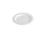 Genfac disposable Re-Usable Recyclable Plastic Plates &amp; Bowls White Many Sizes Luncheon Plate 180mm