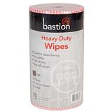 Bastion Multipurpose Heavy Duty Wipes Commercial Wipes 50cm x 30cm 90 Sheets 45m Multi Colours Red