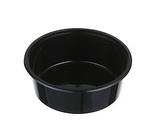 Genfac Takeaway Container Round Food Containers and Lids 280ml Black