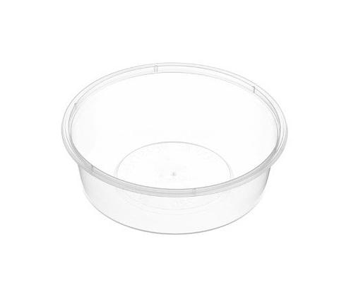 Genfac Takeaway Container Round Food Containers and Lids 220ml