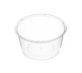 Genfac Takeaway Container Round Food Containers and Lids 440ml