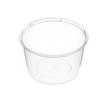 Genfac Takeaway Container Round Food Containers and Lids 500ml