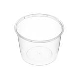 Genfac Takeaway Container Round Food Containers and Lids 600ml