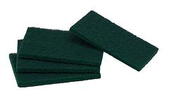 Scourer Pads Regular Duty Green Scourer Pads 150mm x 100mm x 10mm High Quality & Strength