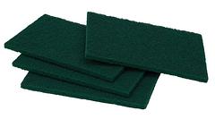 Scourer Pads Regular Duty Large Green Scourer Pads 230mm x 150mm x 10mm High Quality & Strength