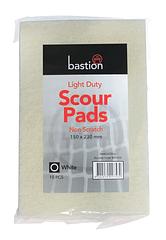 Scourer Pads Light Duty Large White Non Scratch Scourer Pads 230mm x 150mm x 10mm High Quality & Strength