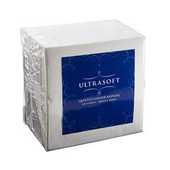 Caprice Ultrasoft Quilted Dinner Napkin Serviettes 2 Ply (100 Sheets 10 Packs) 1000 Sheets per Carton Quarter Fold WQD