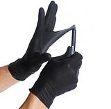 Apollo Black Nitrile Gloves Powder Free Micro Textured Strong 6.0gm Thickness Disposable Glove