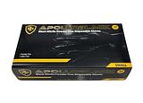Apollo Black Nitrile Gloves Powder Free Micro Textured Strong 6.0gm Thickness Disposable Glove Small