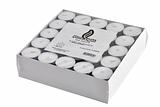 Tealight Candle 9 Hour Premium Pack 50pcs White 38x25mm