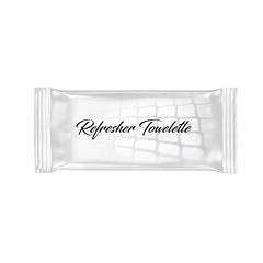 Bastion Refresher Towelette 16cm x 20cm Individual Pack Seal Satchets with Aloe Vera Scent