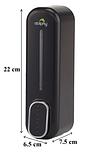 Dolphy ABS Plastic Liquid Hand Soap Dispenser 300ml Capacity White or Black DSDR0018 DSDR0019