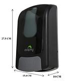 Dolphy ABS Plastic Liquid Hand Soap Dispenser 1000ml White DSDR0045 Black DSDR0046