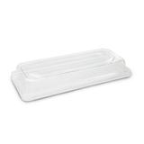 Sugarcane Sushi Tray Strong Durable and Reliable and PET Clear Recyclable Leak Proof Lids Long