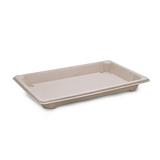 Sugarcane Sushi Tray Strong Durable and Reliable and PET Clear Recyclable Leak Proof Lids Large