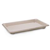 Sugarcane Sushi Tray Strong Durable and Reliable and PET Clear Recyclable Leak Proof Lids X-Large